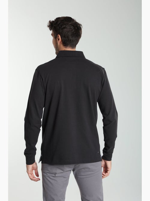 Gentleman Farmer - Polo manches longues en coton PERY - Kiabi