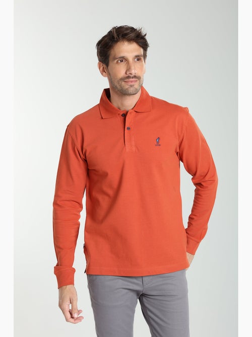 Gentleman Farmer - Polo manches longues en coton PERY - Kiabi