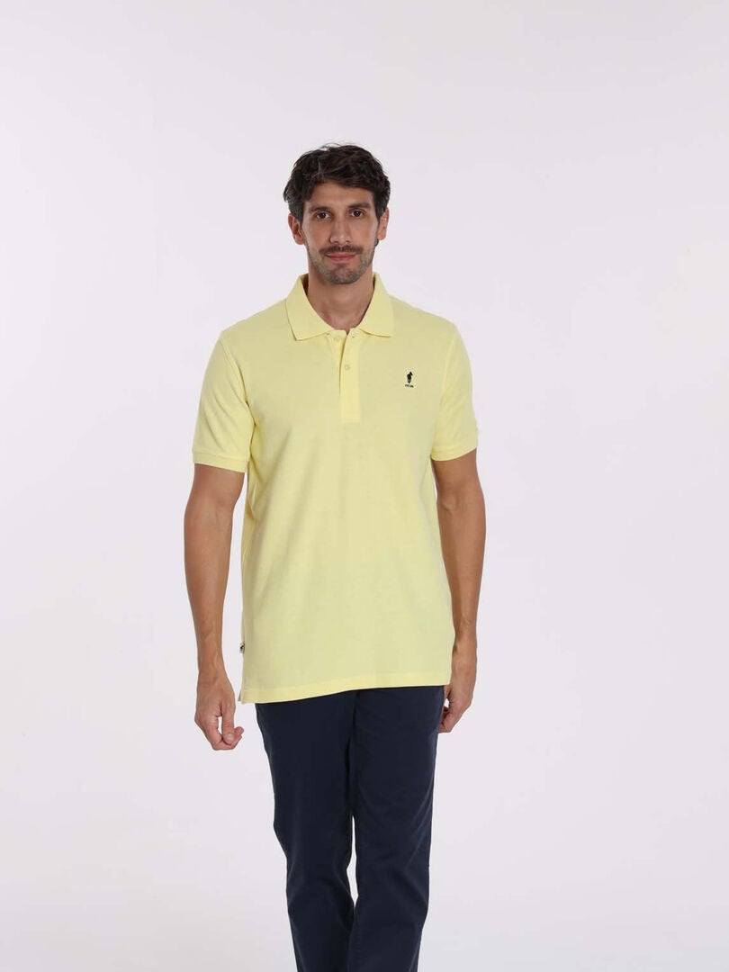 Gentleman Farmer Polos Manches Courtes En Coton Orly Jaune Kiabi