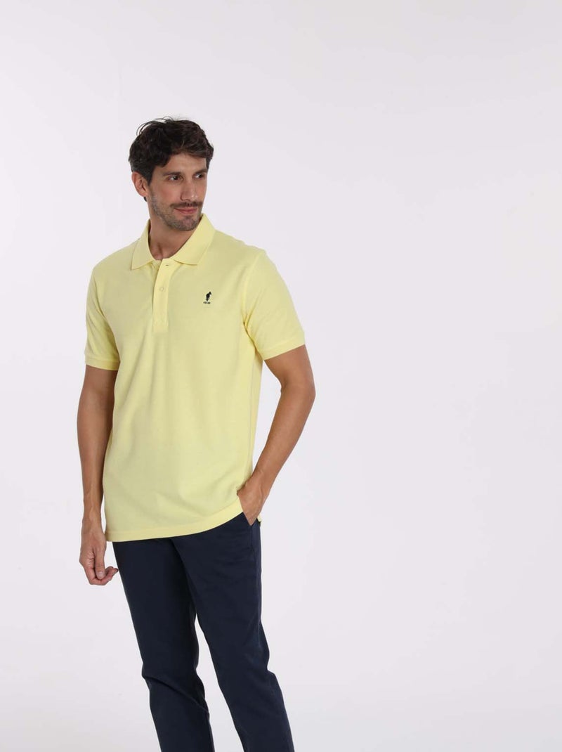 Gentleman Farmer - Polos manches courtes en coton ORLY Jaune - Kiabi