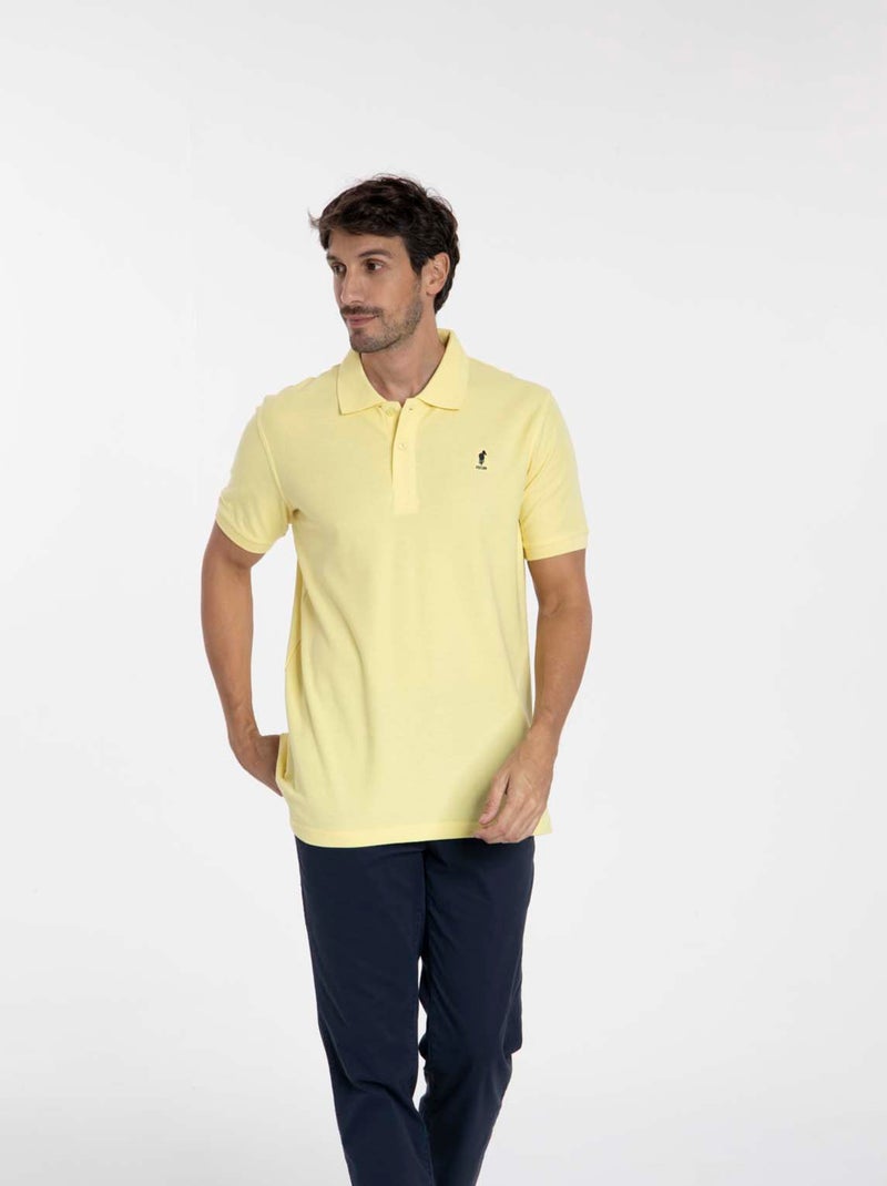Gentleman Farmer - Polos manches courtes en coton ORLY Jaune - Kiabi