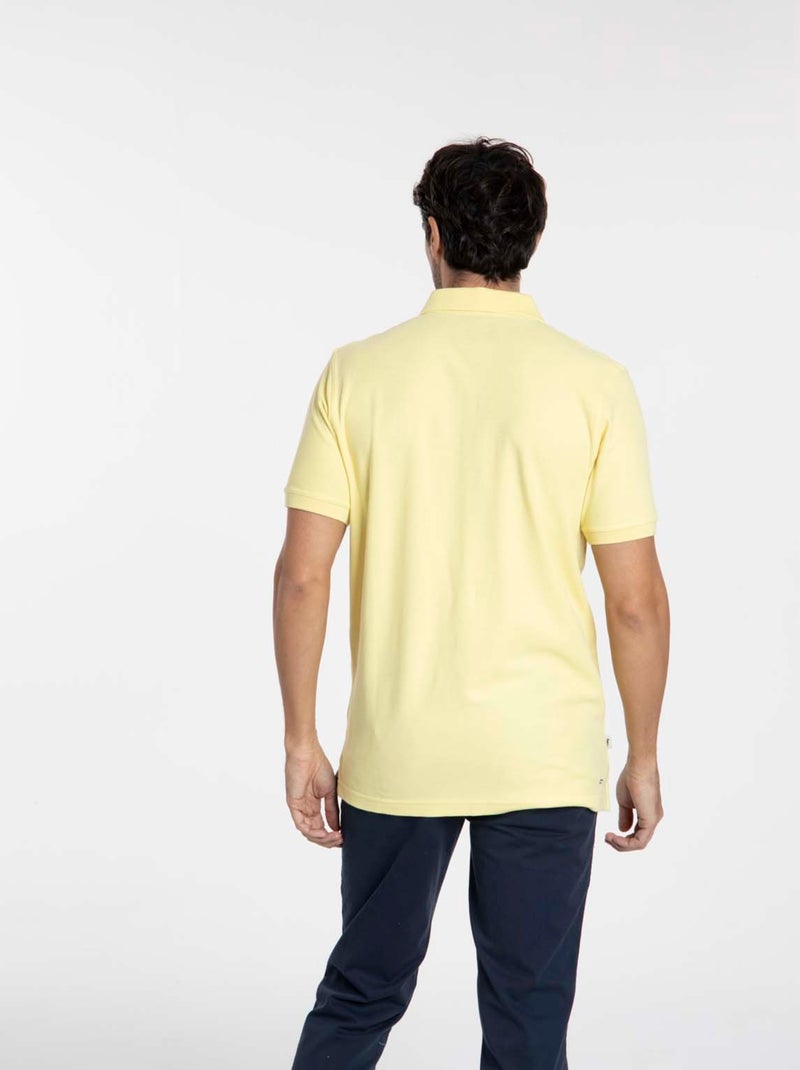 Gentleman Farmer - Polos manches courtes en coton ORLY Jaune - Kiabi