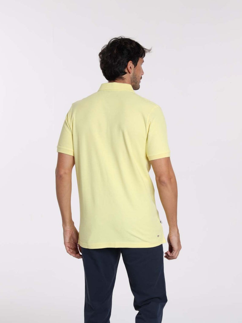 Gentleman Farmer - Polos manches courtes en coton ORLY Jaune - Kiabi