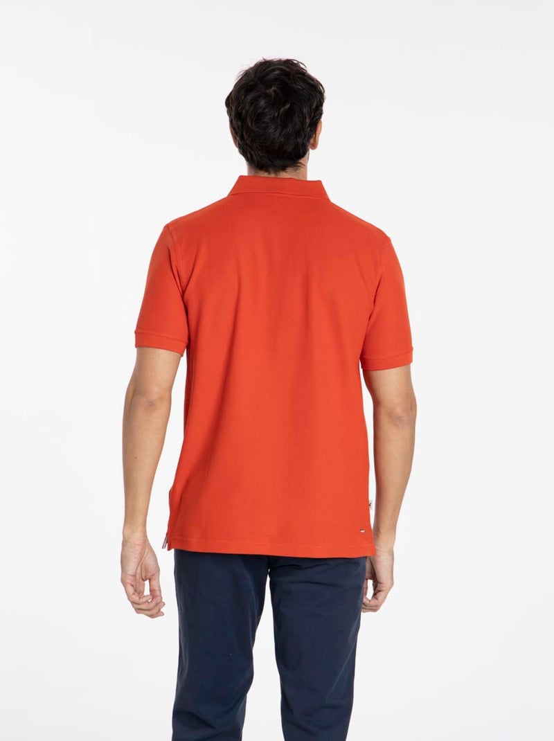 Gentleman Farmer - Polos manches courtes en coton ORLY Rouge - Kiabi