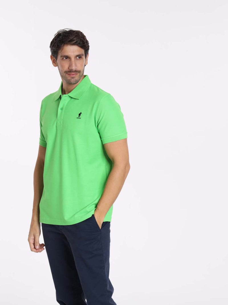 Gentleman Farmer - Polos manches courtes en coton ORLY Vert - Kiabi