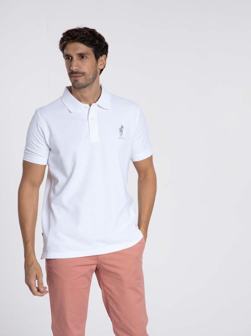 Gentleman Farmer - Polos manches courtes en coton ORSAY Blanc - Kiabi