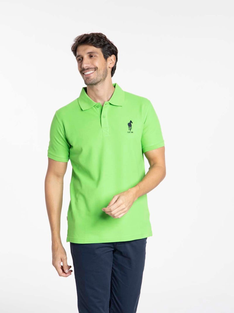 Gentleman Farmer - Polos manches courtes en coton ORSAY Vert - Kiabi