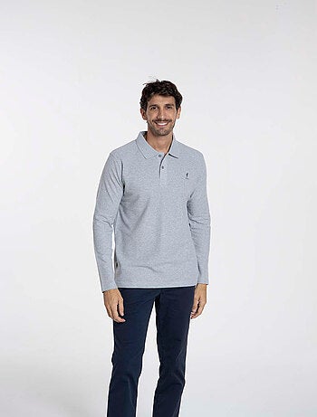 Gentleman Farmer - Polos manches longues en coton ORLEANS