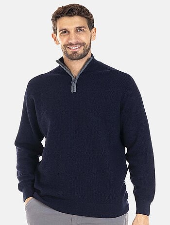Gentleman Farmer - Pull col camioneur en laine LYSE