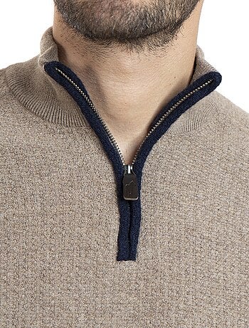 Gentleman Farmer - Pull col camioneur en laine LYSE