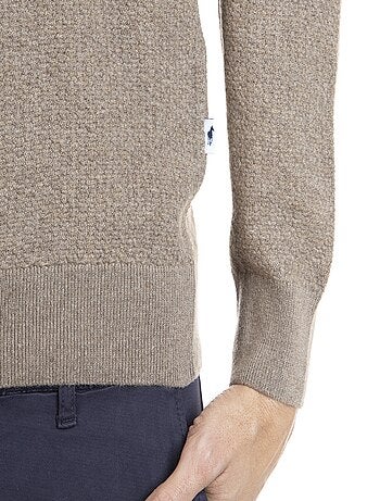 Gentleman Farmer - Pull col camioneur en laine LYSE