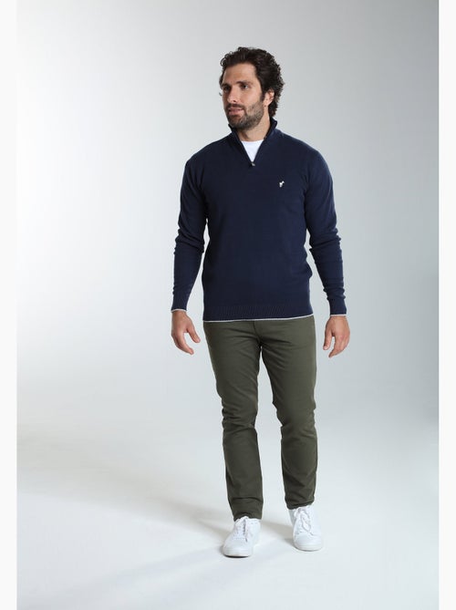 Gentleman farmer - pull col camionneur en coton maxime - Kiabi Gentleman farmer - pull col camionneur en coton maxime - Kiabi