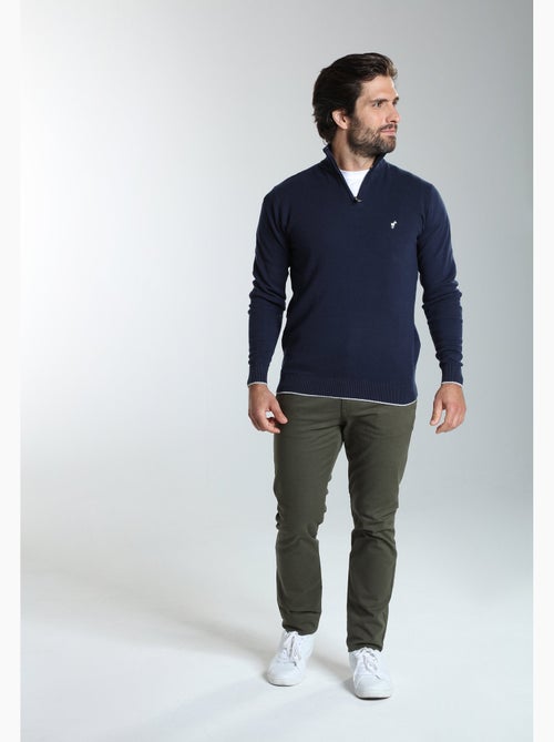 Gentleman farmer - pull col camionneur en coton maxime - Kiabi Gentleman farmer - pull col camionneur en coton maxime - Kiabi