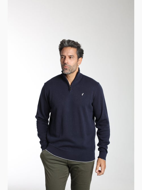 Gentleman Farmer - Pull col camionneur  en coton MILANO CAMIONNEUR - Kiabi