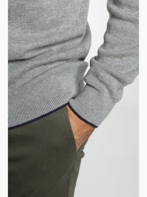Gentleman Farmer - Pull col camionneur  en coton MILANO CAMIONNEUR - Kiabi