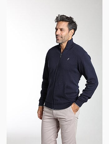 Gentleman Farmer - Pull col camionneur en coton MILANO GILET