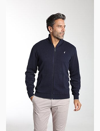 Gentleman Farmer - Pull col camionneur en coton MILANO GILET