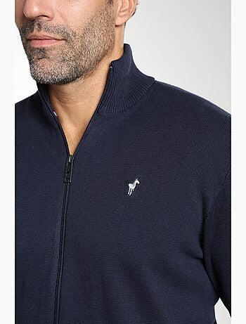 Gentleman Farmer - Pull col camionneur en coton MILANO GILET