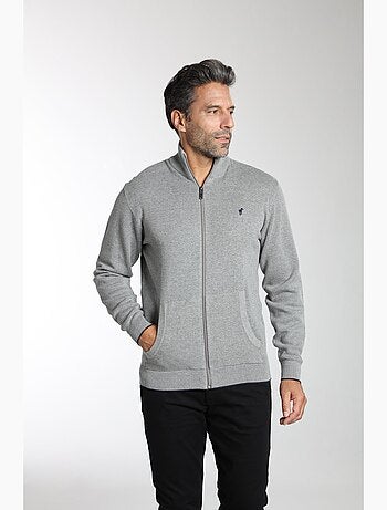 Gentleman Farmer - Pull col camionneur en coton MILANO GILET