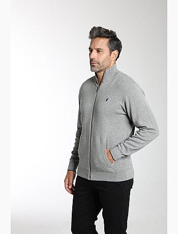 Gentleman Farmer - Pull col camionneur en coton MILANO GILET