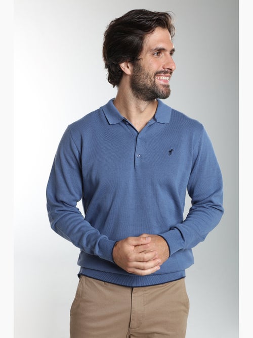 Gentleman farmer - pull col polo en coton marvin - Kiabi Gentleman farmer - pull col polo en coton marvin - Kiabi