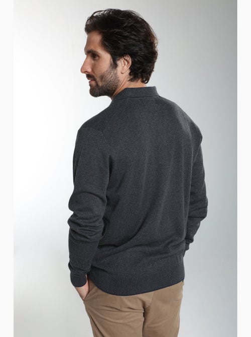 Gentleman farmer - pull col polo en coton marvin - Kiabi Gentleman farmer - pull col polo en coton marvin - Kiabi