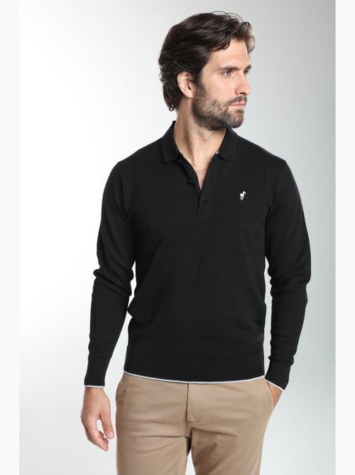 Gentleman farmer - pull col polo en coton marvin - Kiabi Gentleman farmer - pull col polo en coton marvin - Kiabi