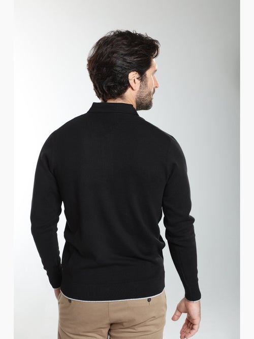 Gentleman farmer - pull col polo en coton marvin - Kiabi Gentleman farmer - pull col polo en coton marvin - Kiabi