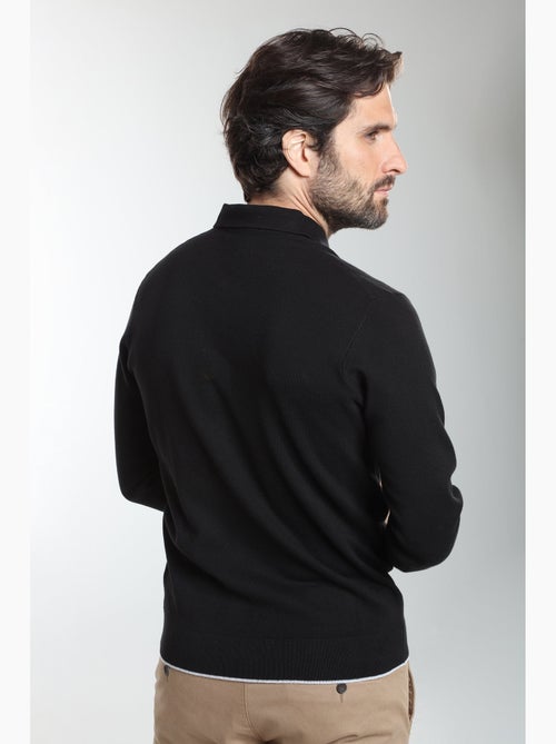 Gentleman farmer - pull col polo en coton marvin - Kiabi Gentleman farmer - pull col polo en coton marvin - Kiabi