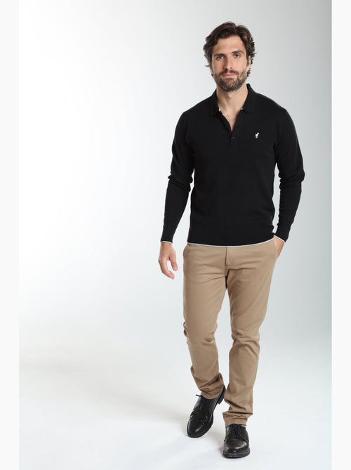 Gentleman farmer - pull col polo en coton marvin - Kiabi Gentleman farmer - pull col polo en coton marvin - Kiabi