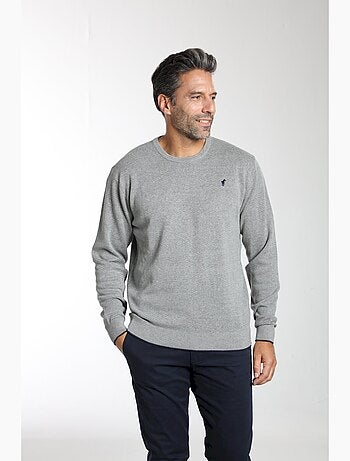 Gentleman Farmer - Pull col polo en coton MILANO POLO
