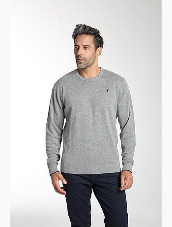 Gentleman Farmer - Pull col polo en coton MILANO POLO