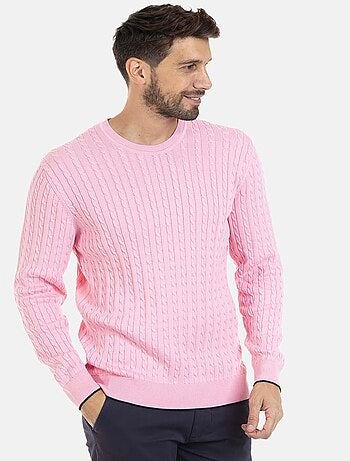 Gentleman Farmer - Pull col rond en coton LEO