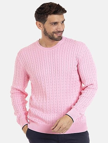 Gentleman Farmer - Pull col rond en coton LEO