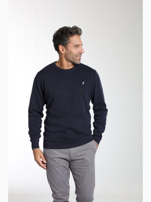 Gentleman Farmer - Pull col rond  en coton MILANO RDC - Kiabi
