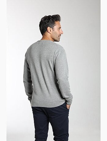 Gentleman Farmer - Pull col rond en coton MILANO RDC