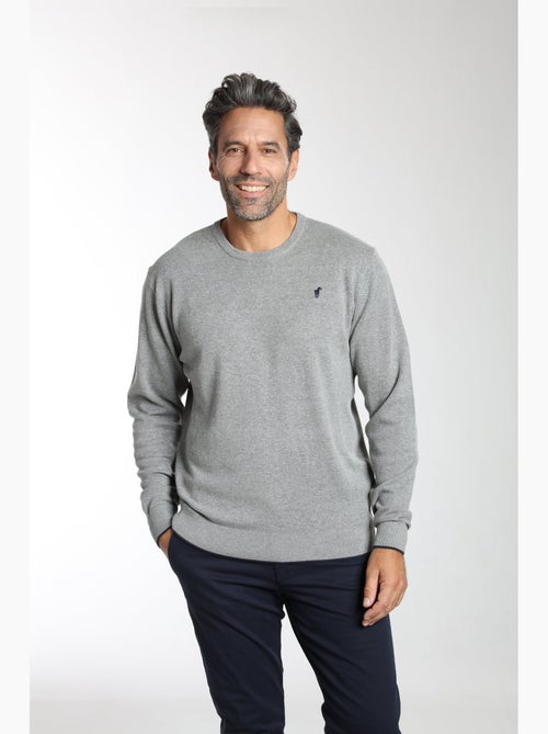 Gentleman Farmer - Pull col rond  en coton MILANO RDC - Kiabi