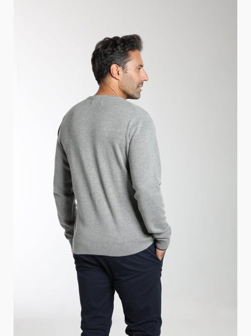 Gentleman Farmer - Pull col rond  en coton MILANO RDC - Kiabi