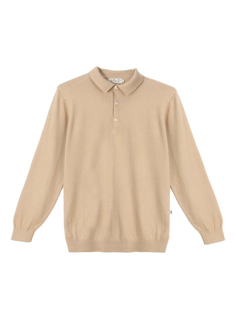 Gentleman Farmer - Pulls col camionneur  en laine PATHY Camel - Kiabi