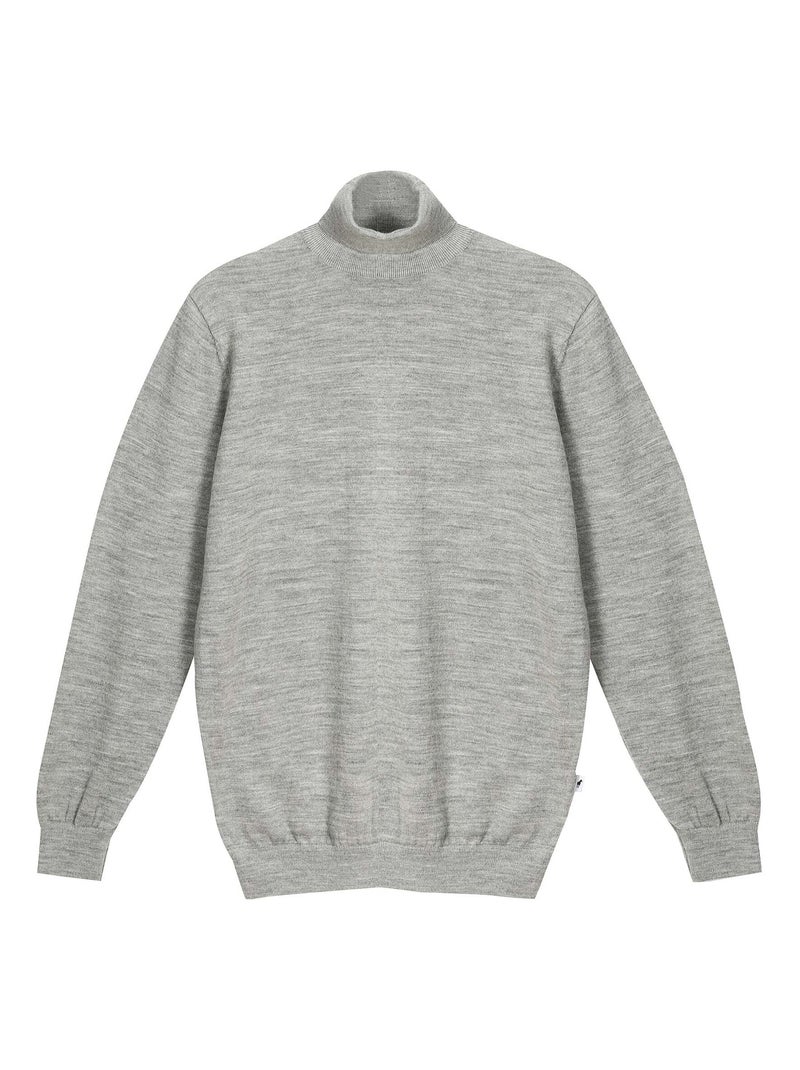 Gentleman Farmer - Pulls col camionneur  en laine PERCY Gris - Kiabi