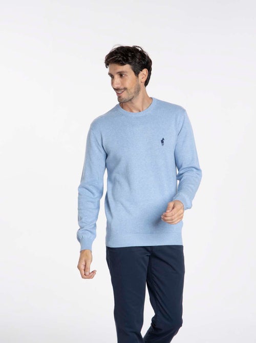 Gentleman Farmer - Pulls col rond  en coton PACO - Kiabi