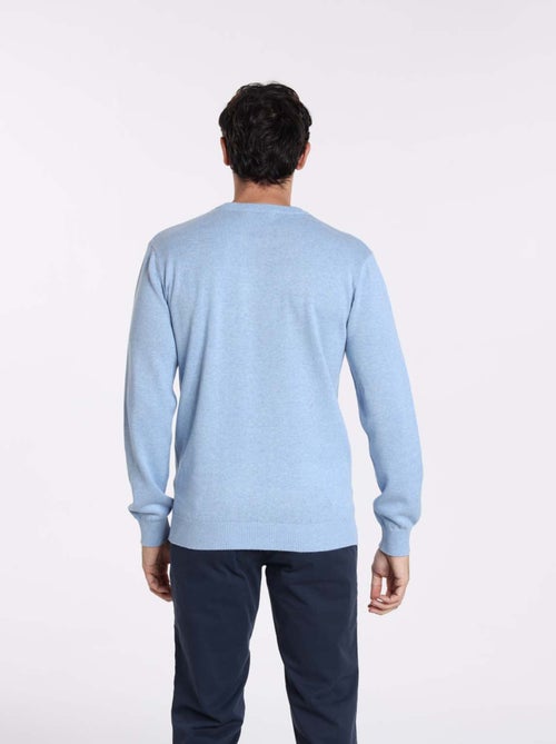 Gentleman Farmer - Pulls col rond  en coton PACO - Kiabi