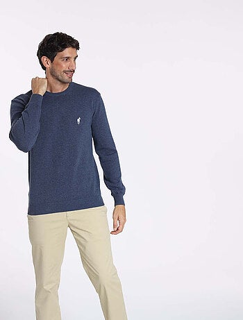 Gentleman Farmer - Pulls col rond en coton PACO