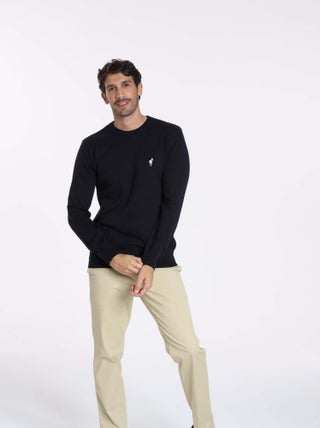 Gentleman Farmer - Pulls col rond  en coton PACO