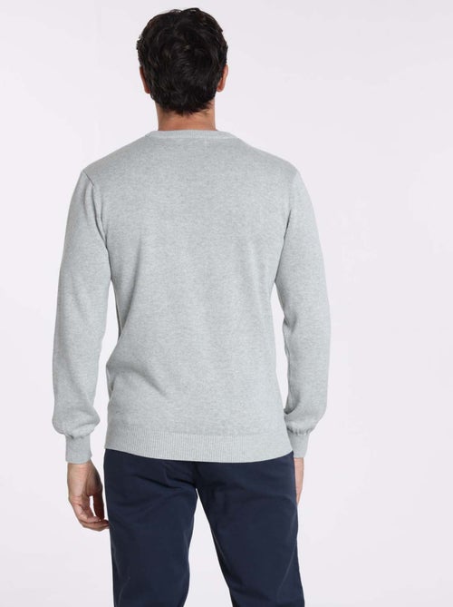 Gentleman Farmer - Pulls col rond  en coton PACO - Kiabi