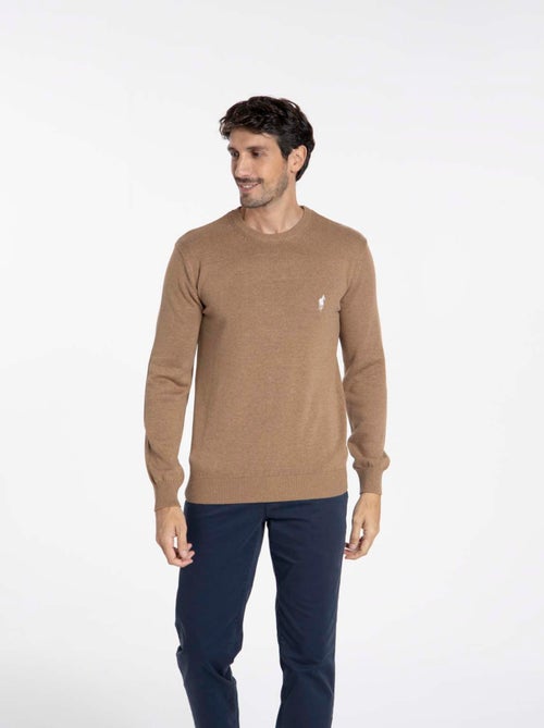 Gentleman Farmer - Pulls col rond  en coton PACO - Kiabi