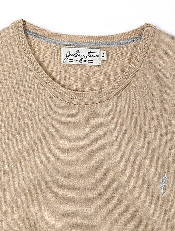 Gentleman Farmer - Pulls col rond en laine PAIGE
