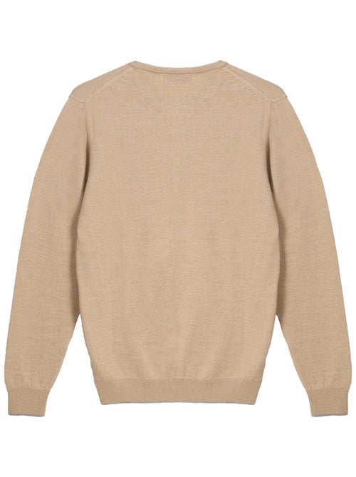 Gentleman Farmer - Pulls col rond  en laine PAIGE - Kiabi