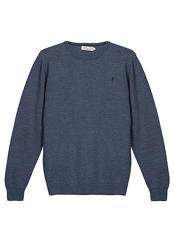 Gentleman Farmer - Pulls col rond en laine PAIGE