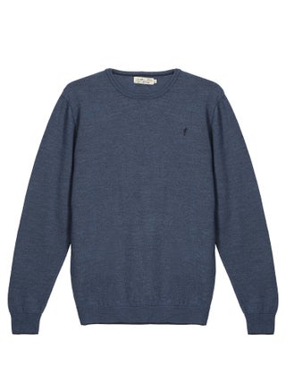 Gentleman Farmer - Pulls col rond  en laine PAIGE